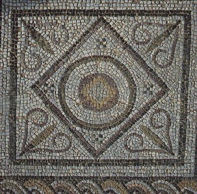 Römisches Mosaik aus den Thermen von Roman Roman